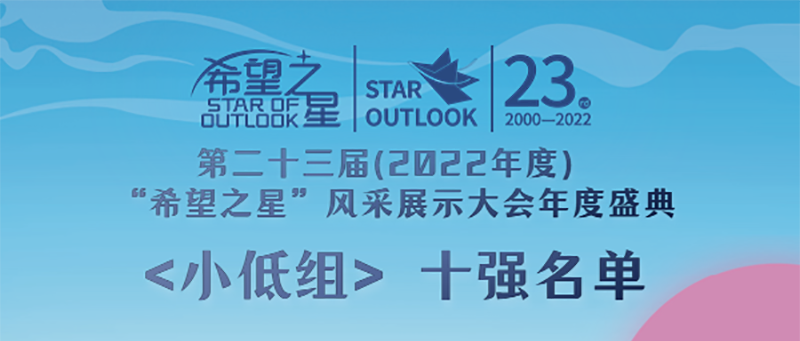 祝賀新華學子榮獲“希望之星”風采展示大會全國十強！
